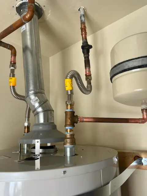 Water heater installation and plumbing repair in White Stone